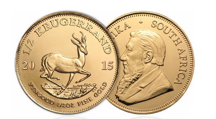 золота монета Krugerrand