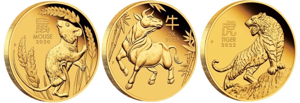 серія монет Australian Lunar